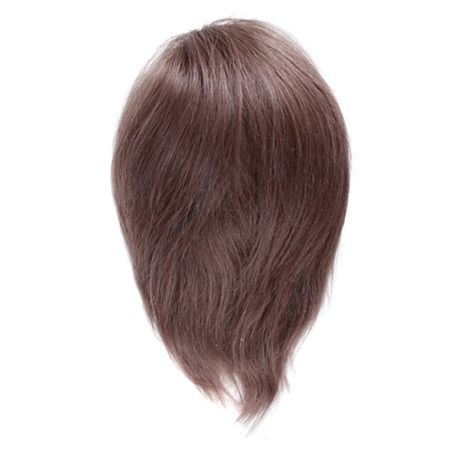 100% Indian Remy Hair 9 by 6 Inches Inch Mono Top Silky Straight Men's Toupee Multiple Colors Available