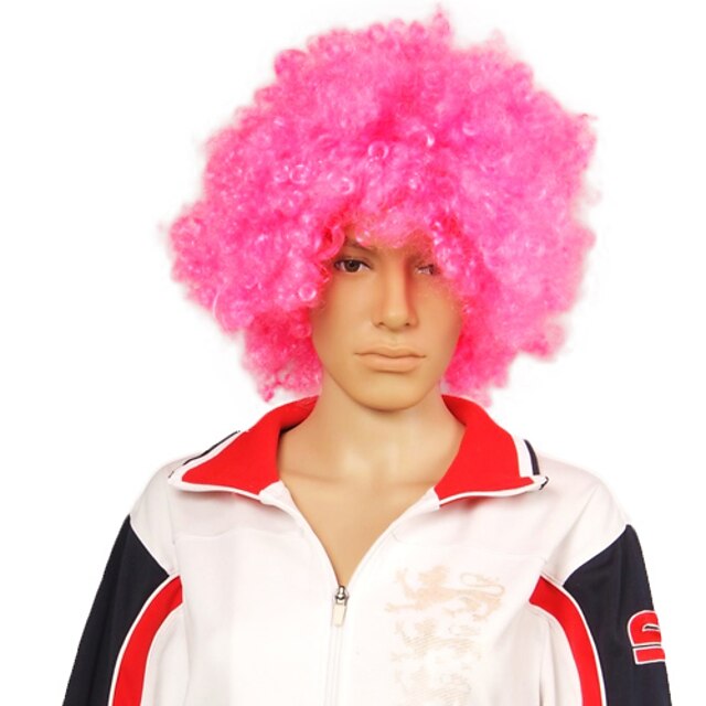  Pink Afro Hairpiece