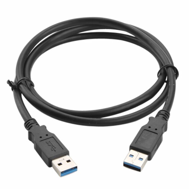  USB de mare viteză 3:00 pm de cablu de extensie (1m, negru)