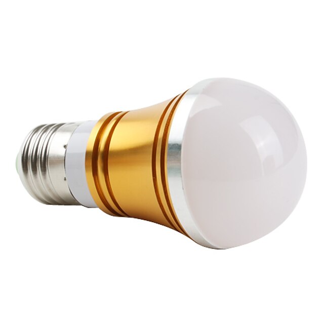  3 * 1W E27 270lm 3000K 3-LED lämmin valkoinen lamppu (85-265V)