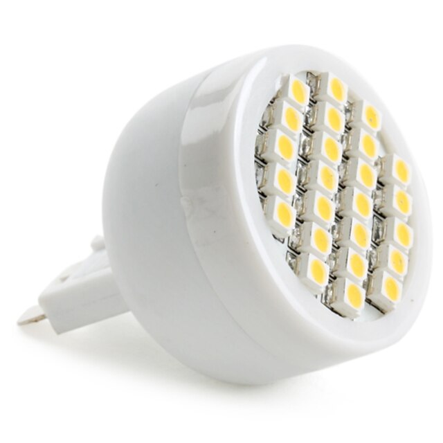  1.5w g9 led spotlight 24 smd 3528 120-150lm varm hvid 2800k ac 220-240v