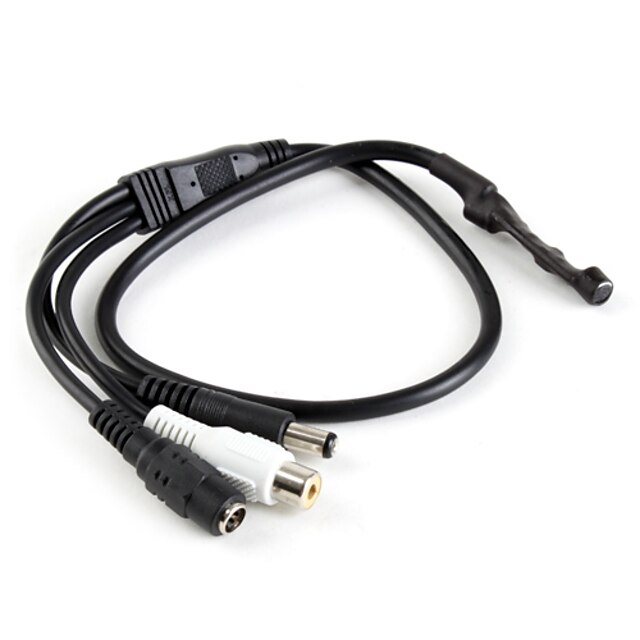  Mini CCTV Audio External Amplified Microphone (DC, RCA connector)