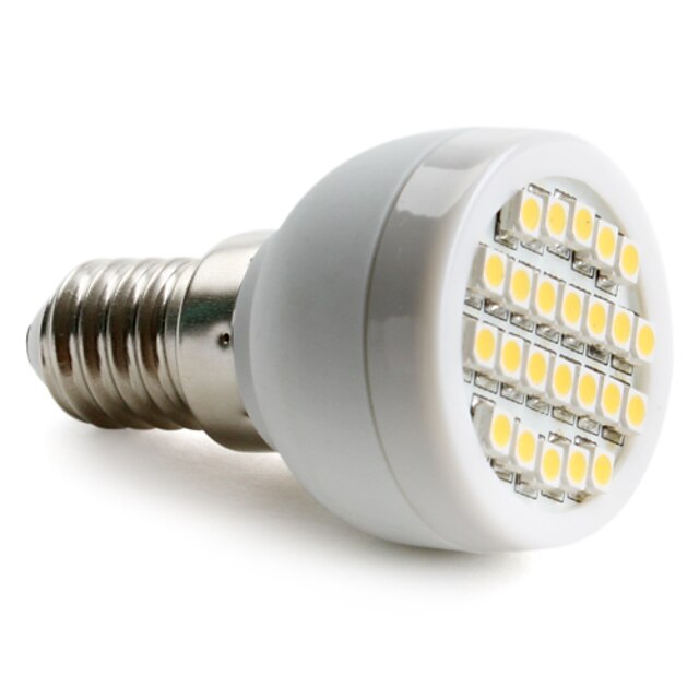  1pc 1.5 W LED-spotlys 150lm E14 G9 E26 / E27 24 LED Perler SMD 2835 Varm hvid Kold hvid Naturlig hvid 220-240 V