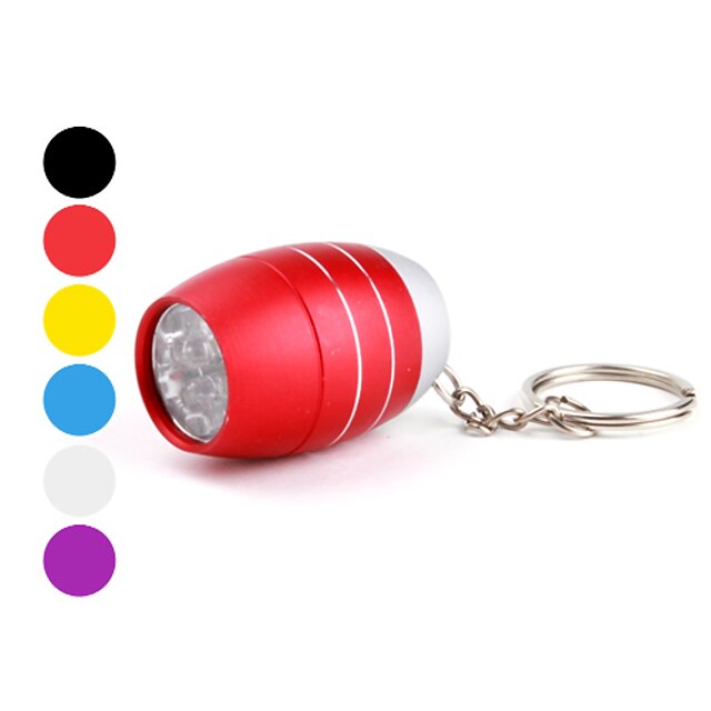  Key Chain Flashlights for CR2032 Compact Size Small Super Light Aluminum Alloy