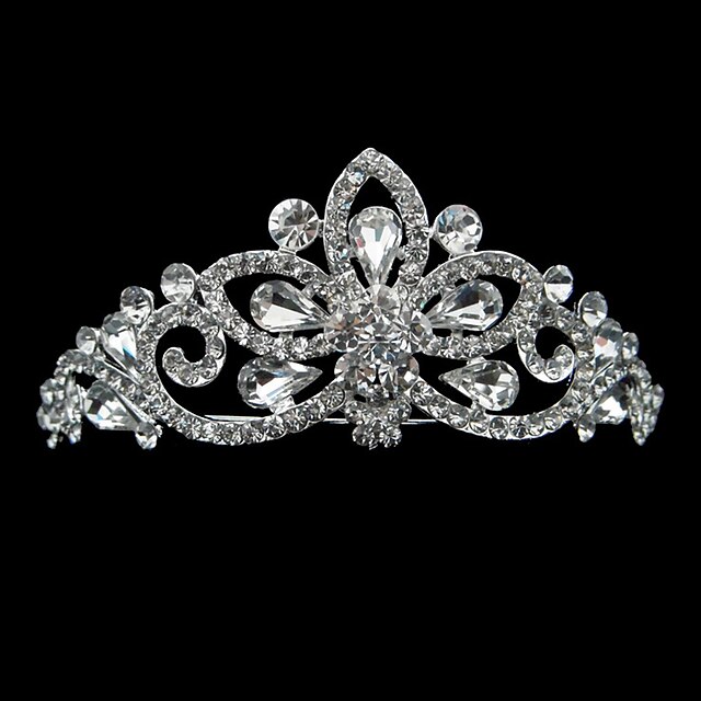  Women's Alloy Headpiece-Wedding / Special Occasion Tiaras As the Picture