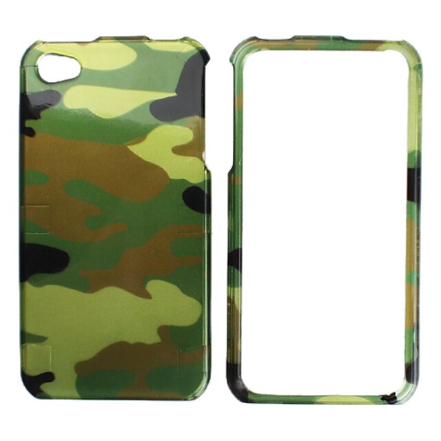  Skyddande skal för iPhone 4/4S (Kamoflage)