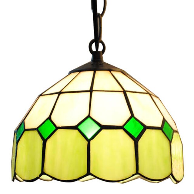  20 cm Style mini Lampe suspendue Verre Plaqué Tiffany 110-120V / 220-240V