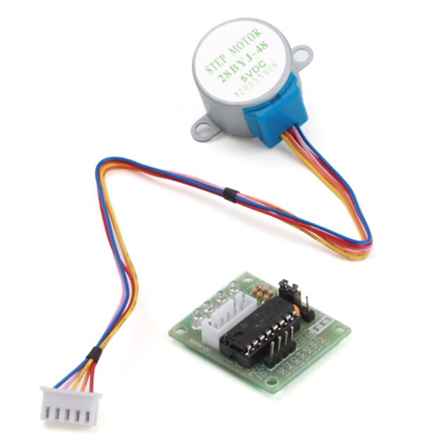  5v 4-faset 5-leder stepper-motor førerkort uln2003 til arduino