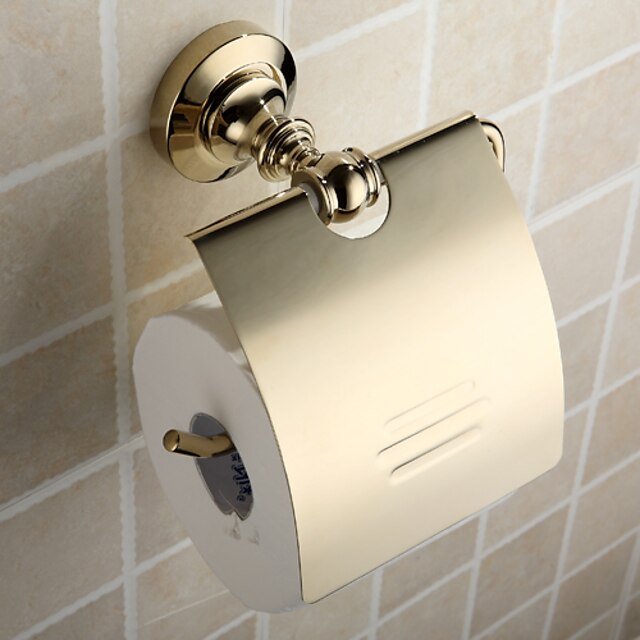  Toalettpappershållare Ti-PVD Väggmonterad 58 x 80 x 150mm (2.3 x 3.2 x 6