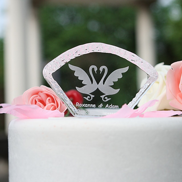  Figurky na svatební dort Zahradní motiv Prázdninový Klasický motiv Svatba Materiál Křišťál Párty Večírek s Ano