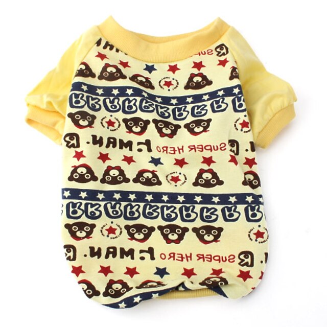  Dog Shirt / T-Shirt Dog Clothes Costume Cotton S M L XL