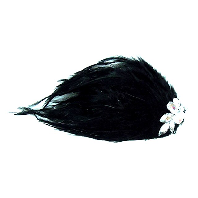  Crystal / Feather / Fabric Tiaras / Fascinators with 1 Wedding / Special Occasion / Party / Evening Headpiece