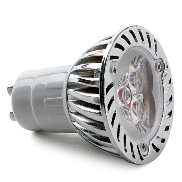  3000lm GU10 LED Spotlight MR16 3 LED Beads High Power LED Warm White 85-265V