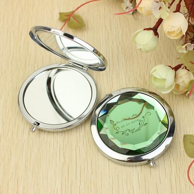  Personalized Make Up Compact - Best Wishes (More Colors)