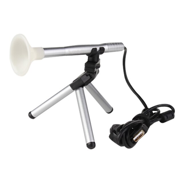  Portable USB Adjustable 200X Digital Microscope with LED Illumination