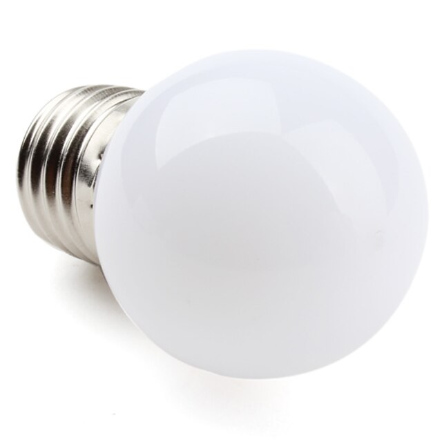  1 W LED-bollampen 60-100 lm E26 / E27 G45 12 LED-kralen SMD 3528 Warm wit 220-240 V / # / CE