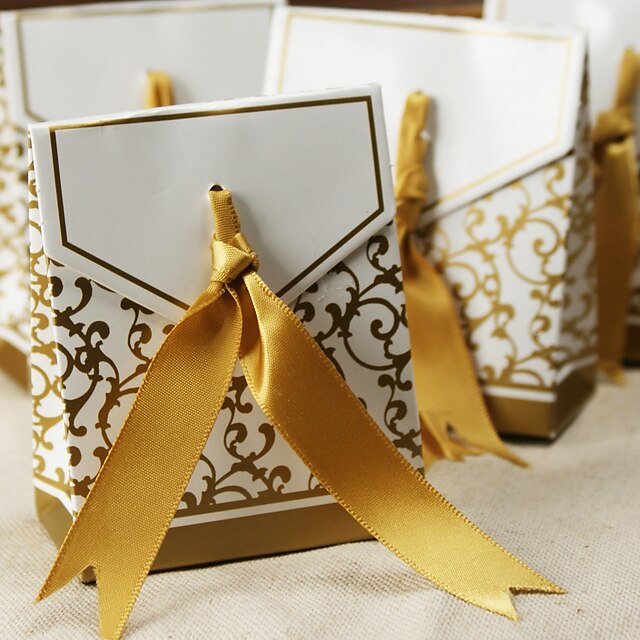  Kreativ Kartonpapier Geschenke Halter Mit Bänder Geschenkboxen