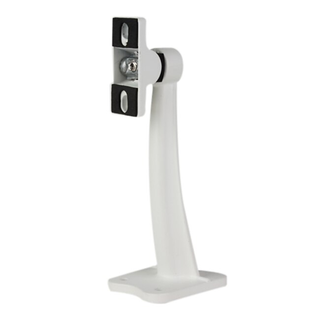  Angle Adjustable Stand for Surveillance Security Camera - White (14cm Max)