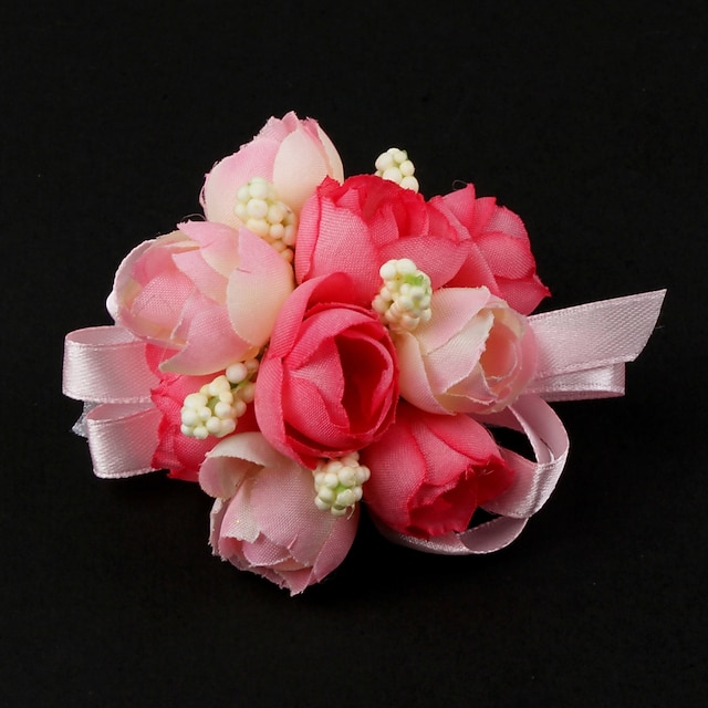  Fleurs de Mariage Corsages de Poignet Satin/Coton 3.15