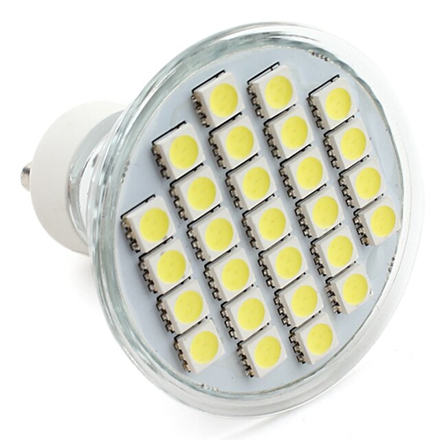  1pc 3.5 W LED Spotlight 250-300 lm GU10 27 LED Beads SMD 5050 Warm White Cold White Natural White 220-240 V