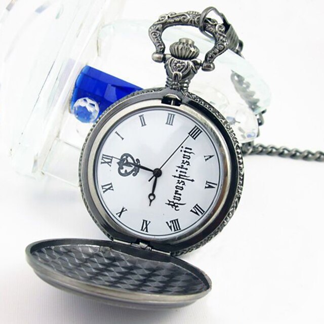  Clock / Watch Inspired by Black Butler Ciel Phantomhive Anime Cosplay Accessories Clock / Watch Alloy Men's New