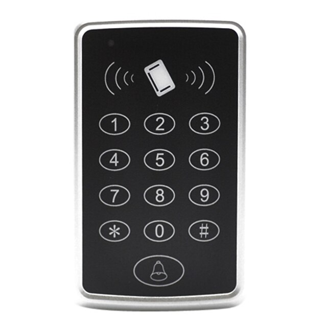  tarjeta de contraseña y RFID puerta de acceso del controlador