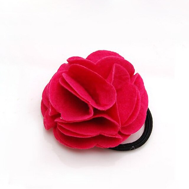  Cotton Flower Women's Ponytail Holders (More Colors)