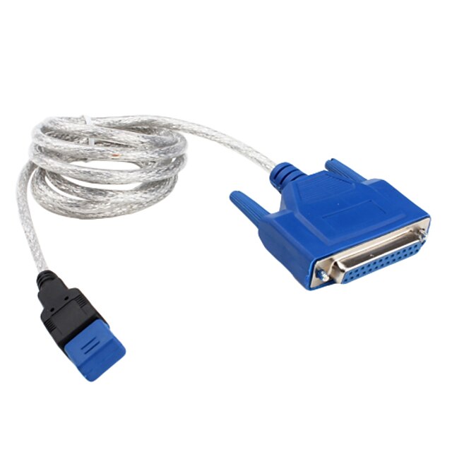  USB na paralelní kabel (modrá, černá 1,5 m)