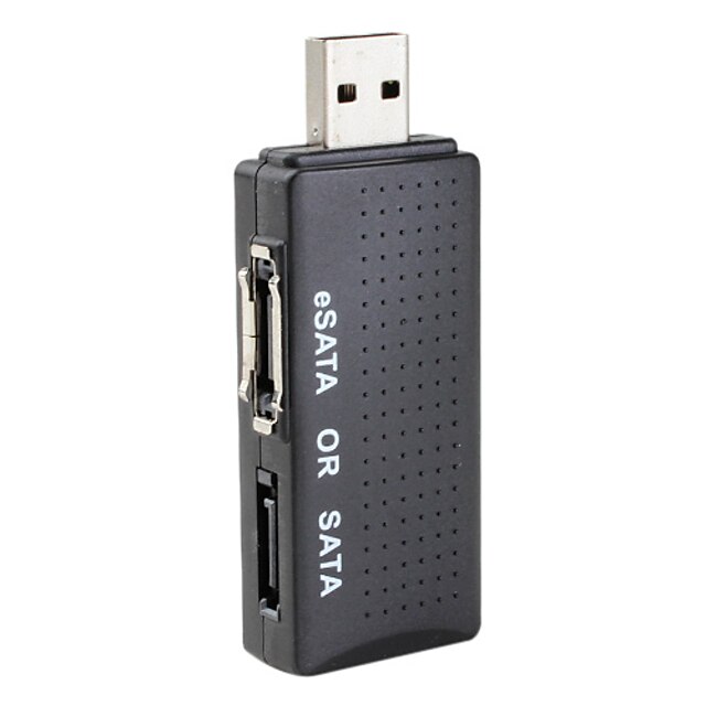  USB to ESATA SATA Bridge Adapter Converter