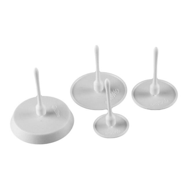  4pcs trousse à outils de décoration de petit gâteau glaçage titulaire de fleur crème