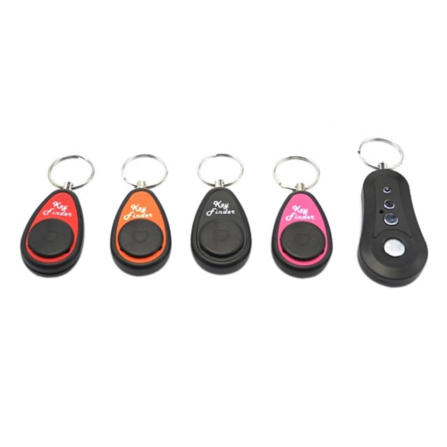  1 Transmitter and 4 Receivers Wireless Easy Key Finder and Anti-lost Seeker