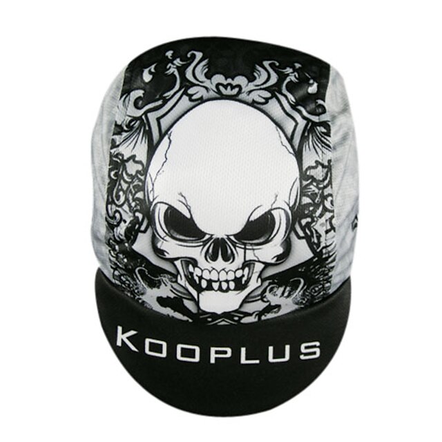  Kooplus Cycling Cap / Bike Cap Quick Dry Cycling / Bike Men's 100% Polyester Skull
