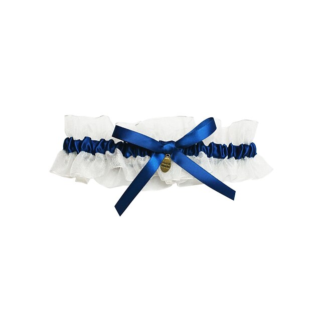  Delicate Satin With Bowknot Wedding Garter