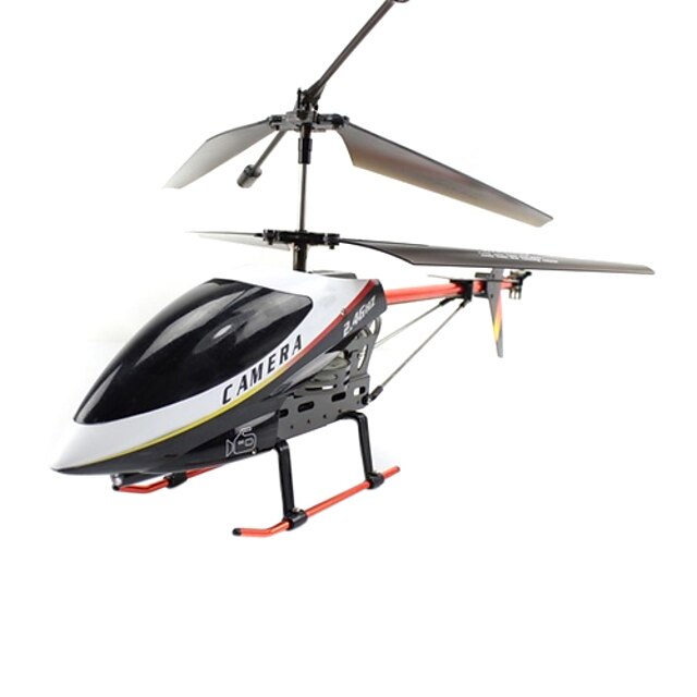  udir / c u12a 3.5ch 2,4 g RC Metallfilmsresistorer helikopter med kamera, kroppslängd 75cm