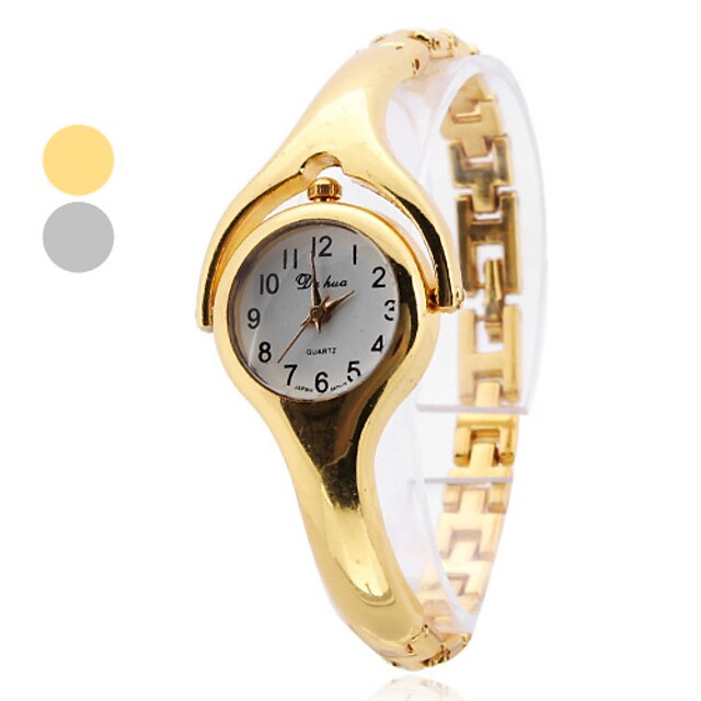  Women's Alloy Analog Quartz Bracelet Watch (Assorted Colors) Cool Watches Unique Watches Strap Watch