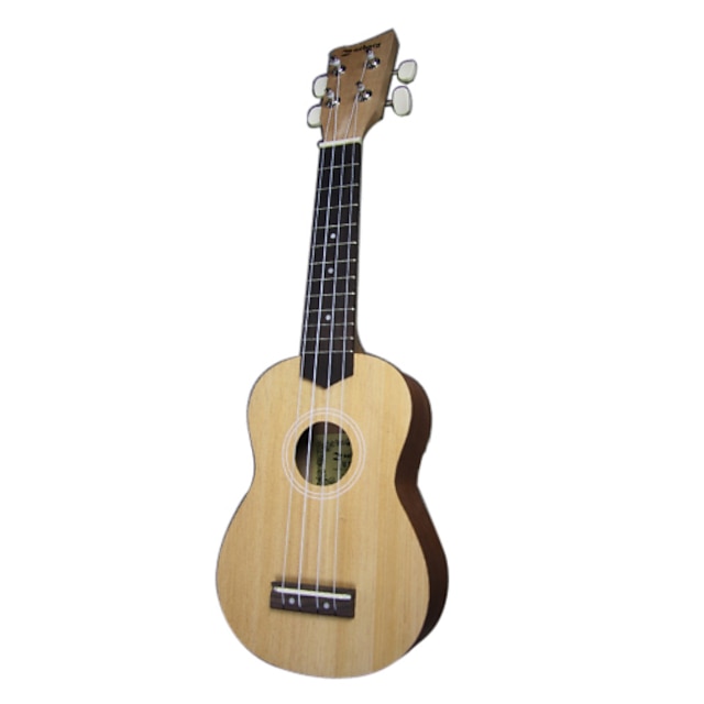  Zachary - (UY-21) Spruce Soprano Ukulele with Gig Bag/String