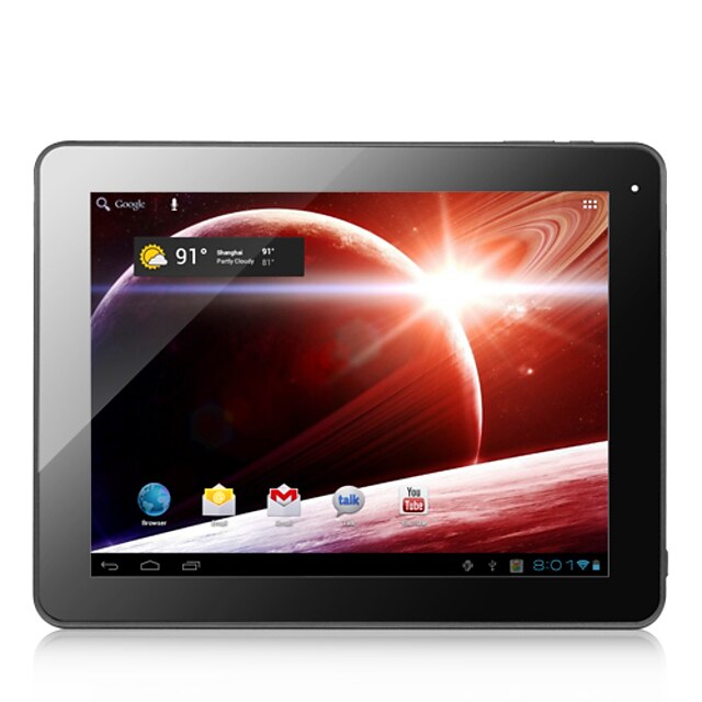  gladiator - Android 4.0 tablet med 9,7 tommers kapasitiv berøringsskjerm (16GB, 1,66, hdmi)