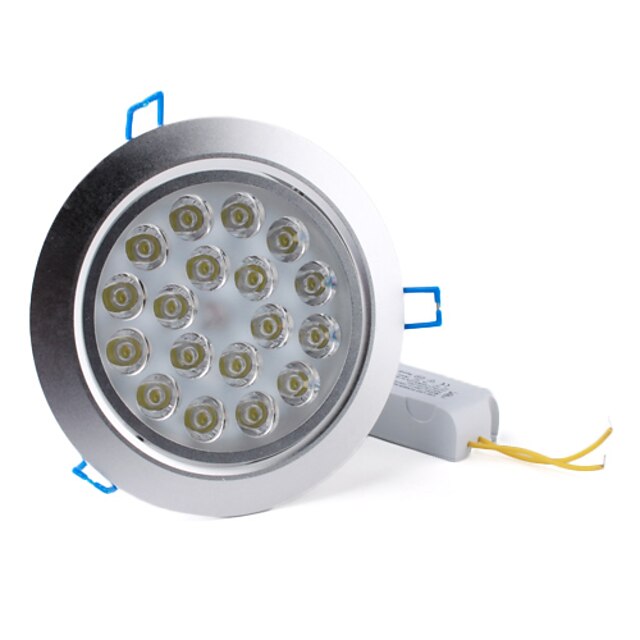  18 W 18 High Power LED 1800 LM Natural White Recessed Retrofit Recessed Lights/Ceiling Lights AC 85-265 V