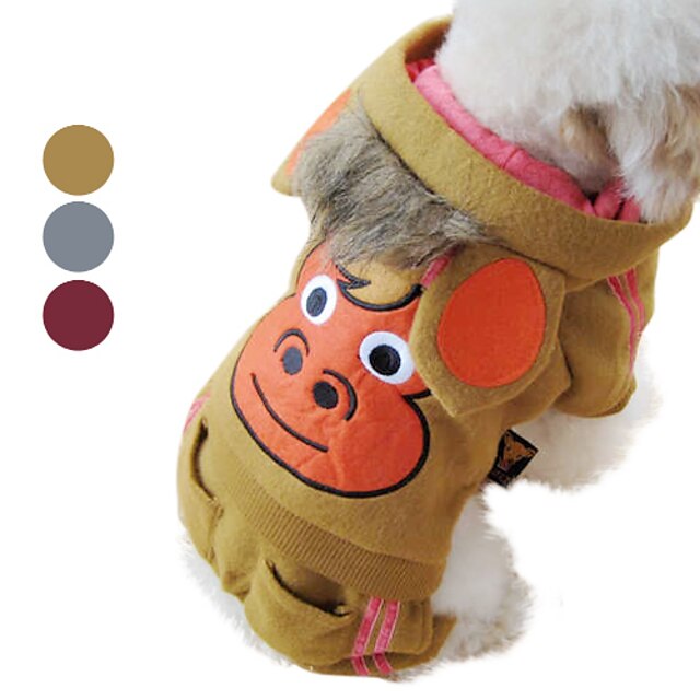  Cute Horse Warm Hoodie Coat with Pant for Dogs (XS-XXL, Assorted Colors)