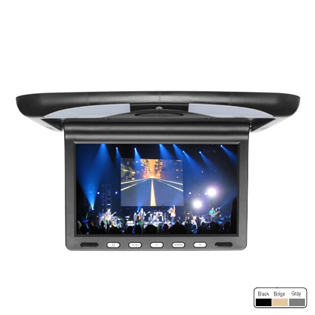  Roof Mounted 10.1 Inch TFT LCD Display Monitor PAL,NTSC