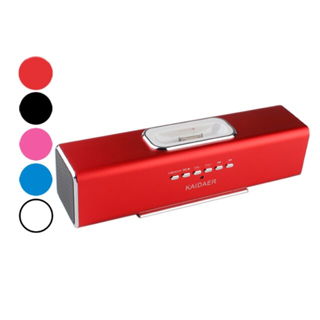  music u-disk sd kd-UK6 speaker met afstandsbediening voor de iPhone (verschillende kleuren)