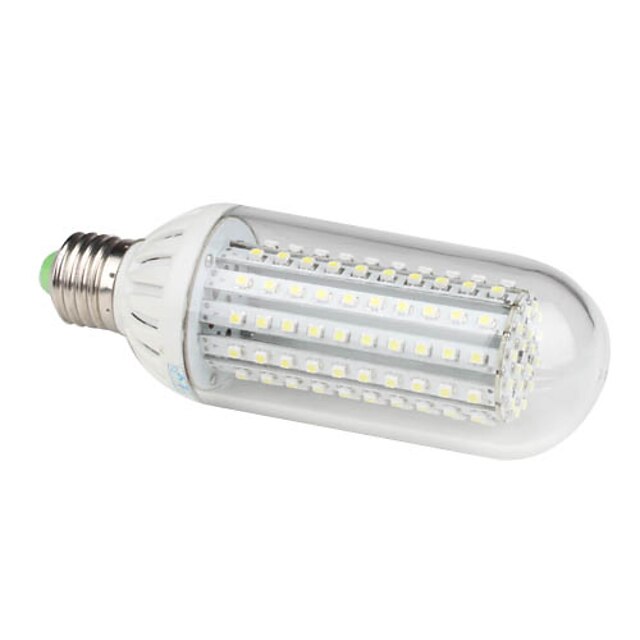  LED-kornpærer 700 lm E26 / E27 138 LED perler SMD 3528 Naturlig hvit 220-240 V