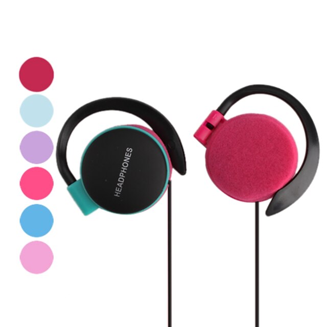  Headphone 3.5mm Earhook Light Adjustable for Media Player(Assorted Colors)