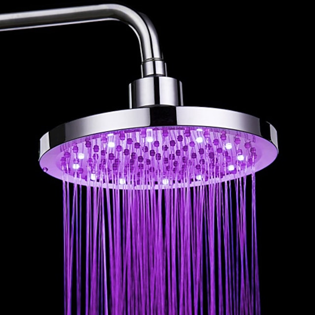  Moderní Dešťová sprcha Pochromovaný vlastnost - Déšť / LED, Sprchová hlavice