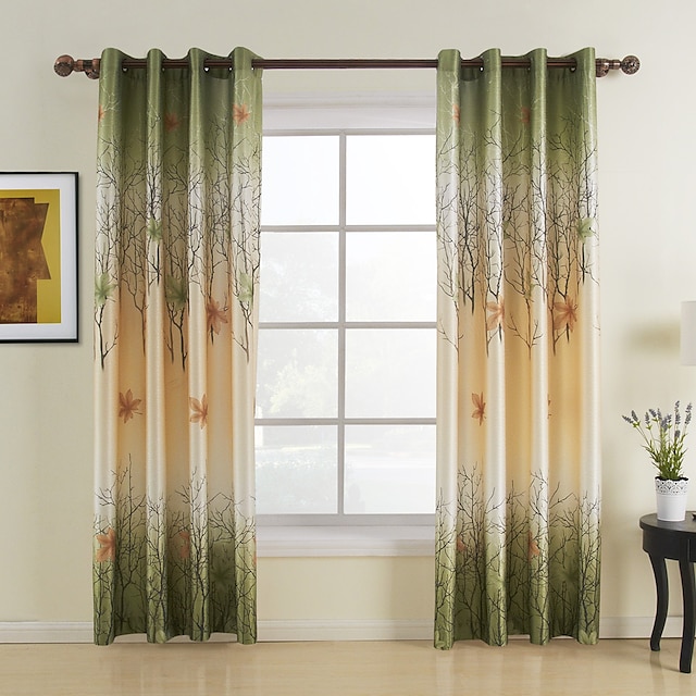  Ready Made Energy Saving Curtains Drapes One Panel / Bedroom