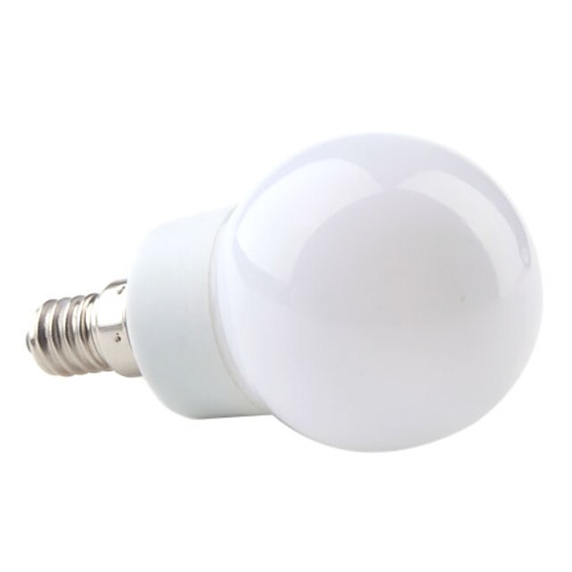  e14 2w 12x5050smd 110lm 2700K teplé bílé světlo LED žárovka kulového (220-240V)