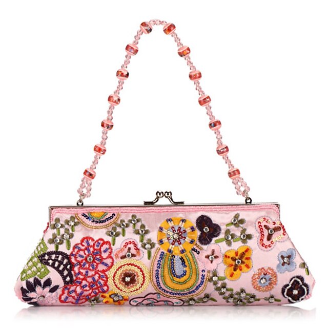  Elegante Baumwolle mit Multicolor Perlen Evening Handbag / Kupplungen (More Colors)