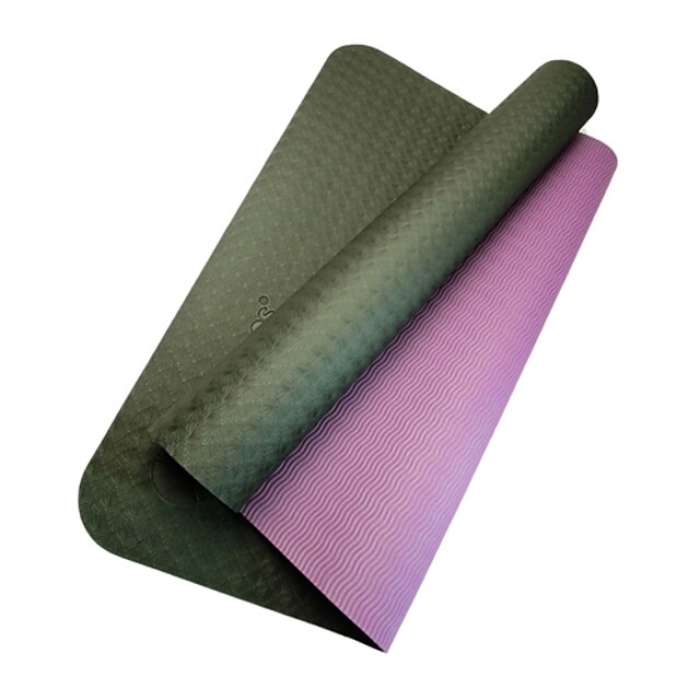  yogitoes 173 længde TPE yoga måtter 3.5mm (assorterede farver)
