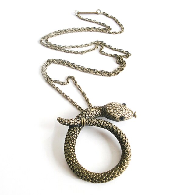  Classic Alloy With Snake Shaped Women's Necklace