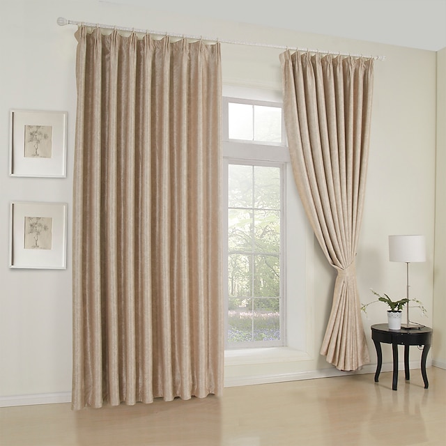  Abstract Curtains Drapes Two Panels Bedroom   Curtains / Embossed / Living Room
